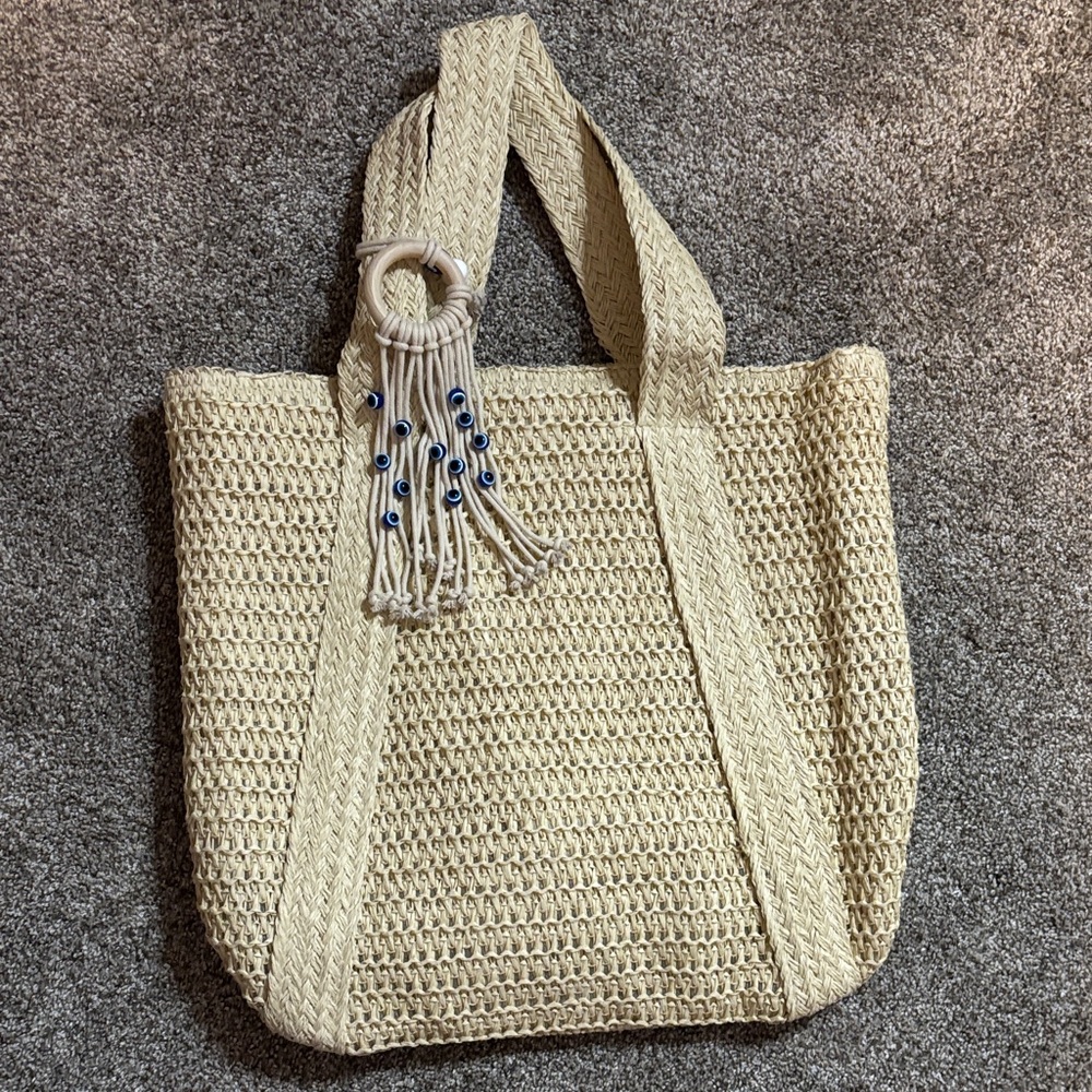 Y7 Elegant Cream Tote Bag 2 bags